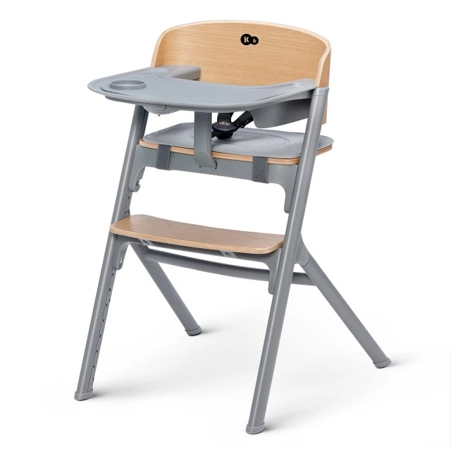 Ξύλινο καρεκλάκι φαγητού KinderKraft LIVY + πολυθρόνα CALMEE