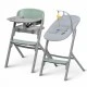 Καρεκλάκι μωρού KinderKraft LIVY πράσινη + πολυθρόνα CALMEE