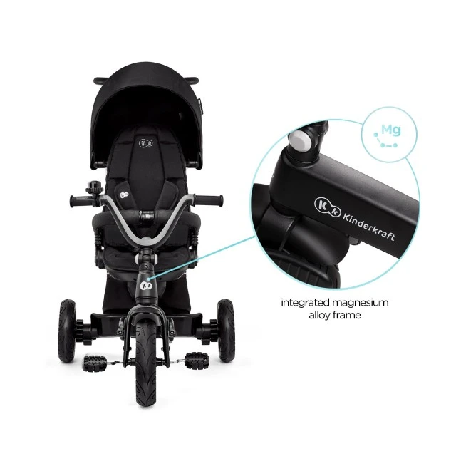 KinderKraft EASYTWIST μαύρο τρίκυκλο KREASY00BLK0000