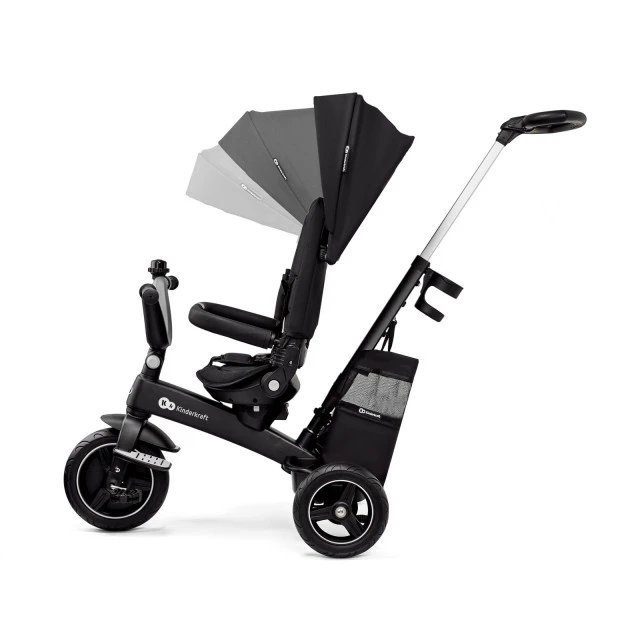 KinderKraft EASYTWIST μαύρο τρίκυκλο KREASY00BLK0000