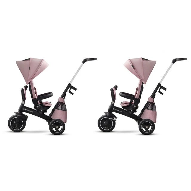KinderKraft EASYTWIST ροζ τρίκυκλο KKRETWIPNK