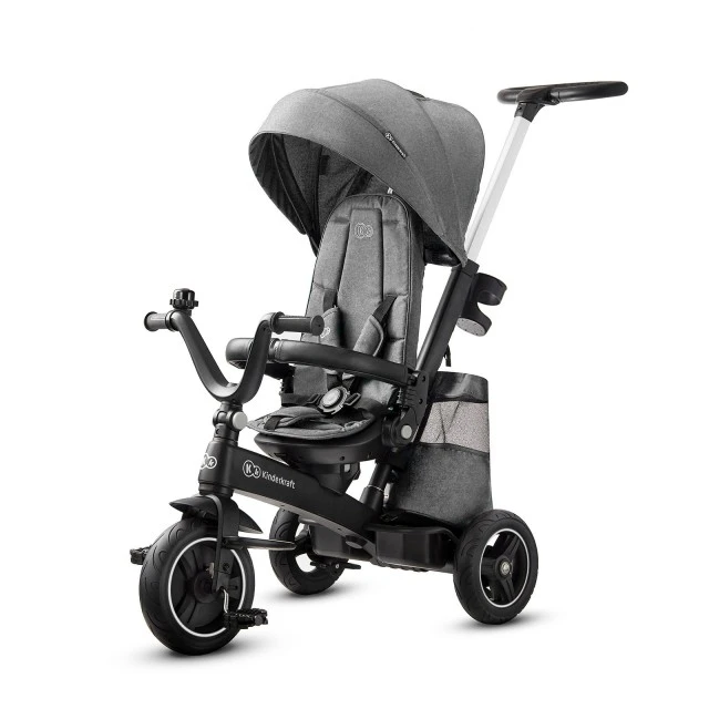 KinderKraft EASYTWIST γκρι τρίκυκλο KKRETWIGRY