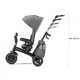 KinderKraft EASYTWIST γκρι τρίκυκλο KKRETWIGRY