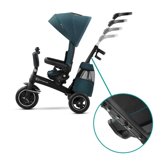 KinderKraft EASYTWIST πράσινο τρίκυκλο KKRETWIGRE