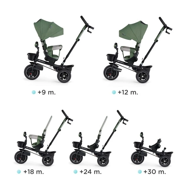 Kinderkraft SPINSTEP τρίκυκλο πράσινο KRSPST00GRE