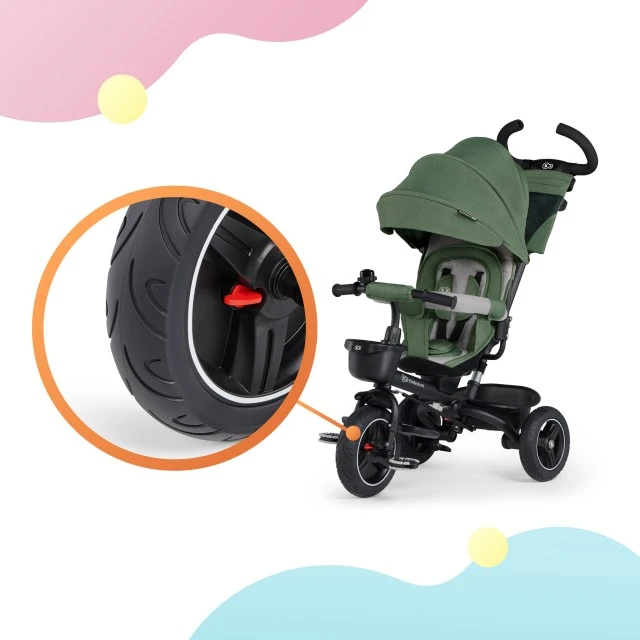 Kinderkraft SPINSTEP τρίκυκλο πράσινο KRSPST00GRE