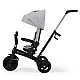 Kinderkraft TWIPPER τρίκυκλο γκρι KRTWIP00GRY