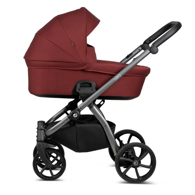 Καρότσι μωρού Tutis LEO 2 σε 1 105 Cherry