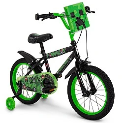 Παιδικό ποδήλατο Huffy 16" Minecraft 21644W ΜΑΥΡΟ