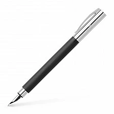 Faber-Castell πένα Ambition, πολύτιμη ρητίνη, M, μαύρη