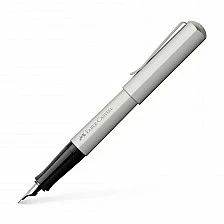 Faber-Castell πέна Hexo, M, ματ ασημί