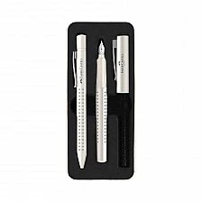 Στυλό και στυλό Faber-Castell Grip 2010, M, χρώματος γάλακτος καρύδας