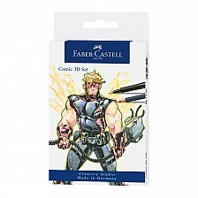 Faber-Castell σετ Pitt Comic 3D, 11 τμχ
