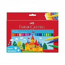 Faber-Castell μαρκαδόροι Castle, 50 χρώματα