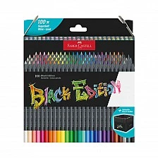Μολύβια Faber-Castell Colored Black Edition, 100 χρωμάτων