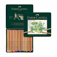 Faber-Castell χρωματιστά μολύβια Pitt Pastel, 24 χρώματα