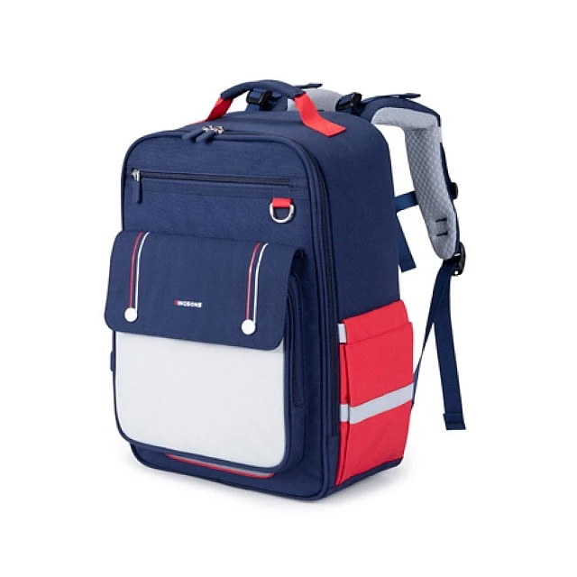 Σακίδιο πλάτης Kingsons Ergo Junior, σχολικό, μπλε