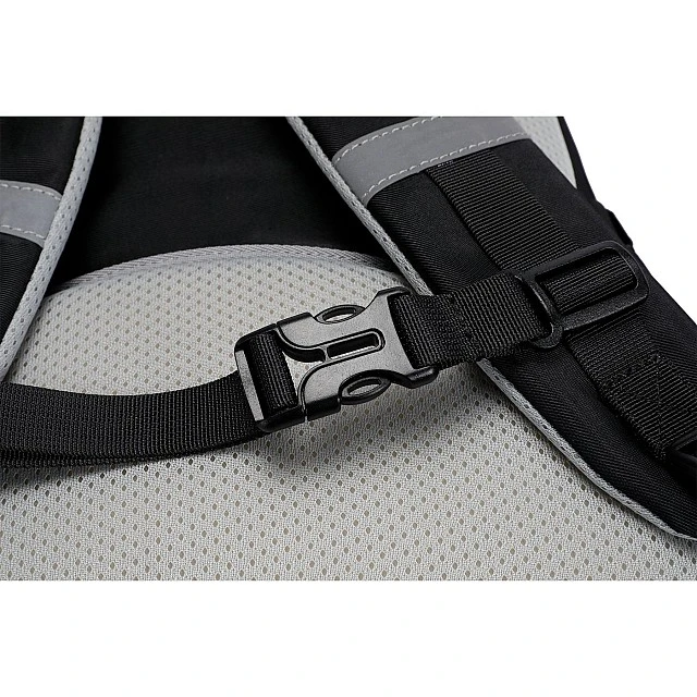 Σακίδιο πλάτης Kingsons Safeback Junior, σχολικό, μαύρο