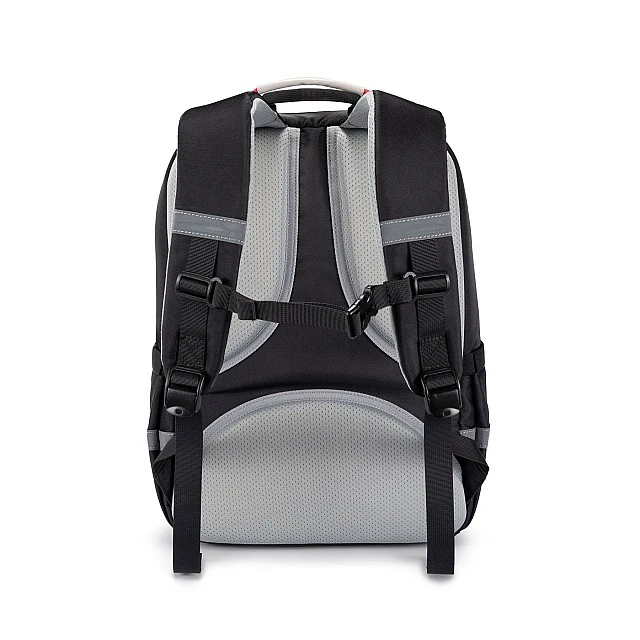 Σακίδιο πλάτης Kingsons Safeback Junior, σχολικό, μαύρο