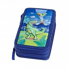 Σετ περιποίησης Faber-Castell Dinosaur, με 3 φερμουάρ