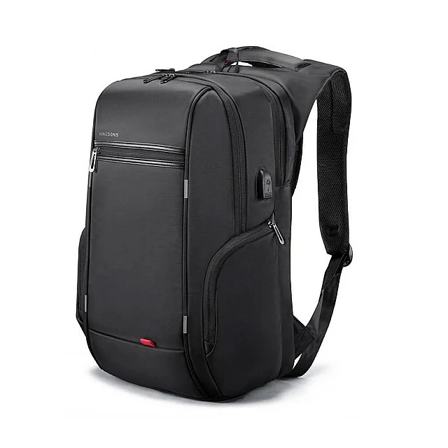 Σακίδιο πλάτης για φορητό υπολογιστή Kingsons Trailtech, 17'', 27 L, μαύρο