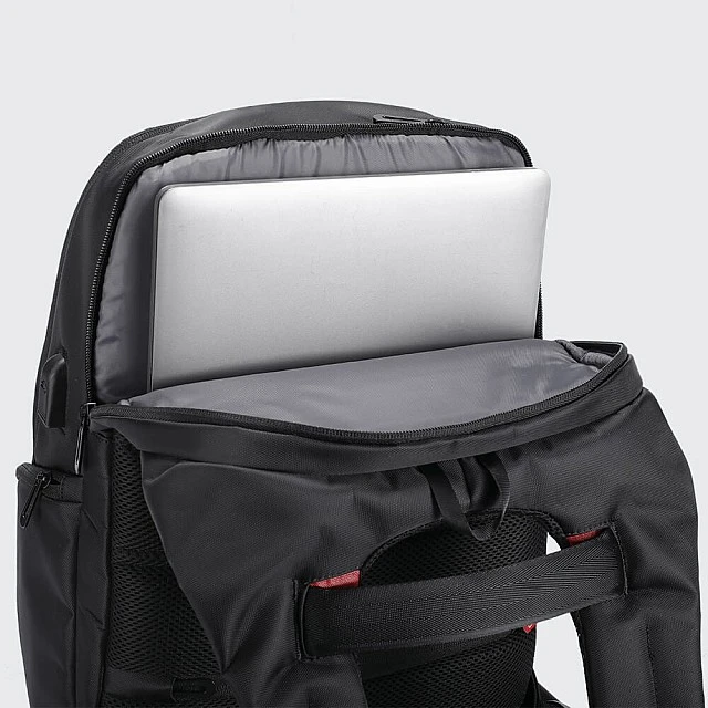 Σακίδιο πλάτης για φορητό υπολογιστή Kingsons Trailtech, 17'', 27 L, μαύρο