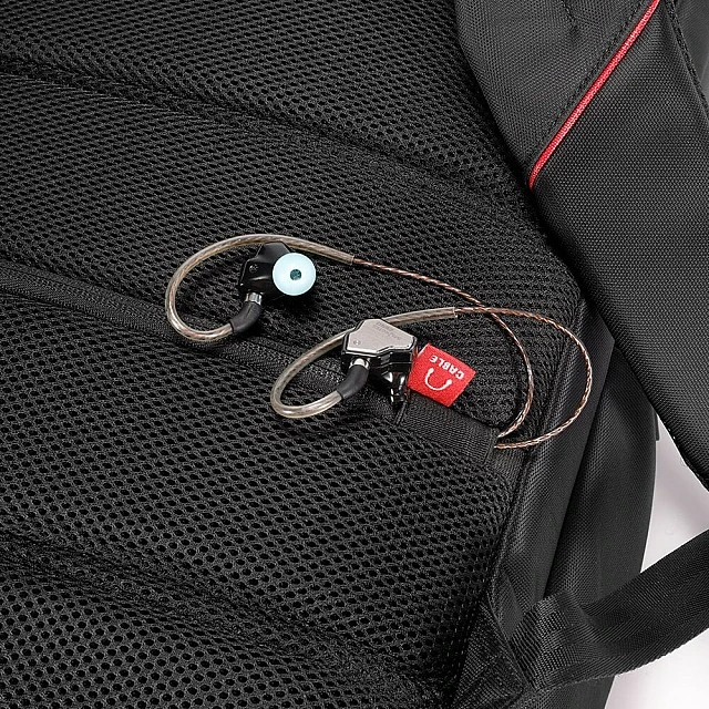 Σακίδιο πλάτης για φορητό υπολογιστή Kingsons Trailtech, 17'', 27 L, μαύρο