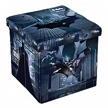Σκαμπό Disney Batman, 3 σε 1, από MDF και ύφασμα, έως 150 kg