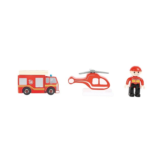 Πυροσβεστικός σταθμός Small Foot, με αξεσουάρ, 15 τεμάχια