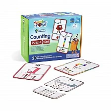 Πηγές εκμάθησης Παζλ Numberblocks, για μέτρηση