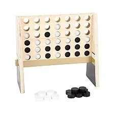 Small Foot παιχνίδι 4 στη σειρά, ξύλινο, χρυσή έκδοση
