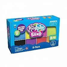 Πηγές Εκμάθησης Σετ άμμου μοντελοποίησης PlayFoam, 8 τεμαχίων
