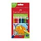 Μολύβια Faber-Castell Triangular Jumbo, 12 χρωμάτων