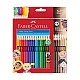 Faber-Castell χρωματιστά μολύβια Grip 2001 Skintones, 18+6 χρώματα