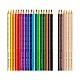 Faber-Castell χρωματιστά μολύβια Grip 2001 Skintones, 18+6 χρώματα