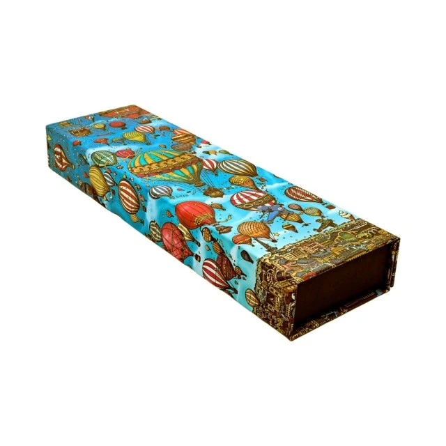 Paperblanks επιτραπέζια κασετίνα Balloon Festival, με δύο χωρίσματα