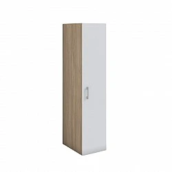 Ντουλάπα RFG, μονό, 400 x 560 x 1800 mm, sonoma δρυς και λευκό