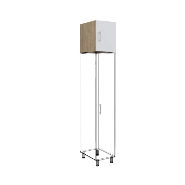RFG επάνω μονάδα μονή 400 x 560 x 500 mm λευκή