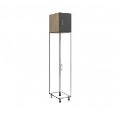 RFG επάνω μονάδα μονή 400 x 560 x 500 mm γραφίτης