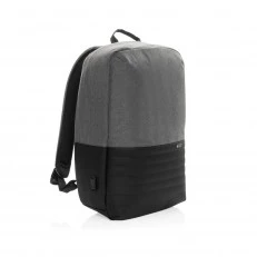 Σακίδιο πλάτης Swiss Peak Laptop Anti-Teft, με προστασία RFID, 15,6'', γκρι-μαύρο