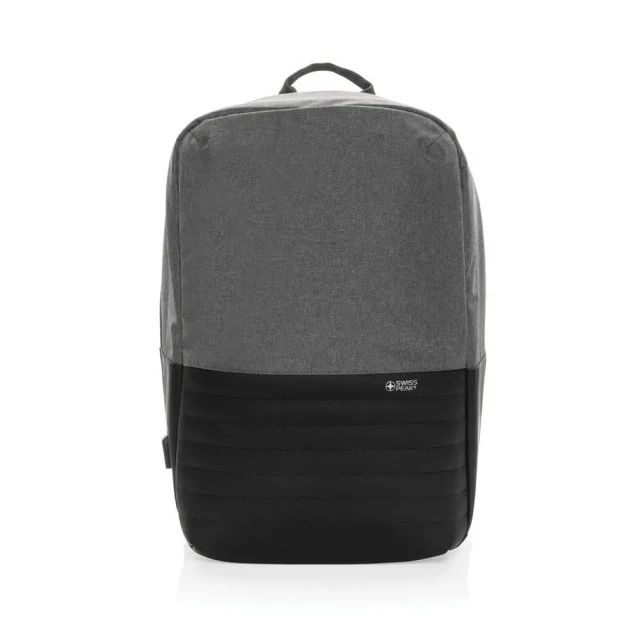 Σακίδιο πλάτης Swiss Peak Laptop Anti-Teft, με προστασία RFID, 15,6’’, γκρι-μαύρο