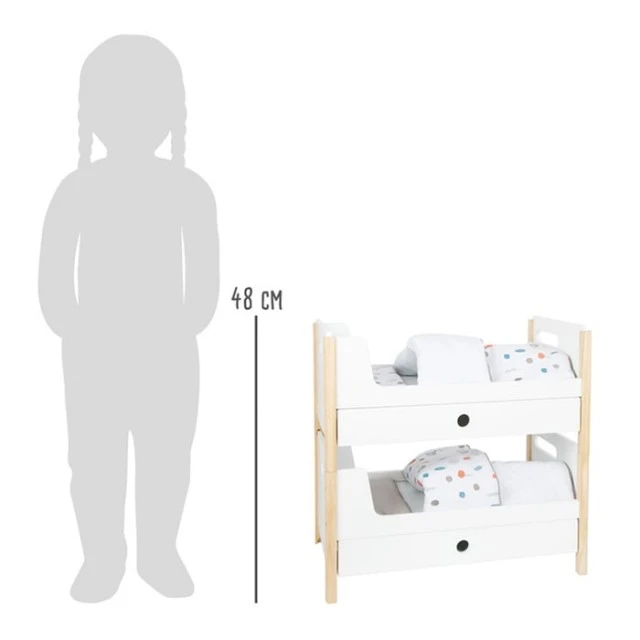 Κρεβάτι Small Foot Doll, διώροφο, ξύλινο