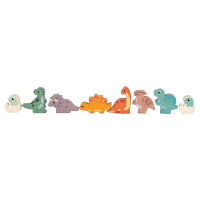 Σετ Κατασκευής Small Foot Dinosaur, ξύλινο, 50 τεμαχίων