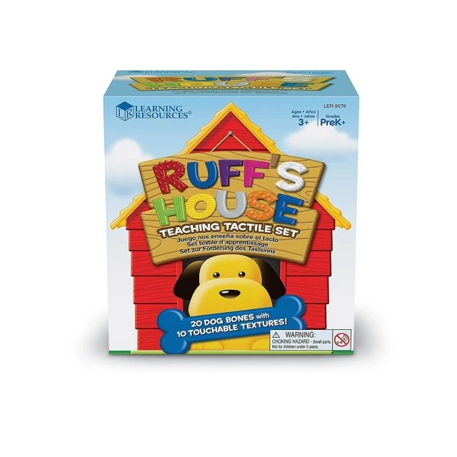 Πόροι εκμάθησης Ruff’s House Σετ, για να αισθάνεστε διαφορετικές υφές