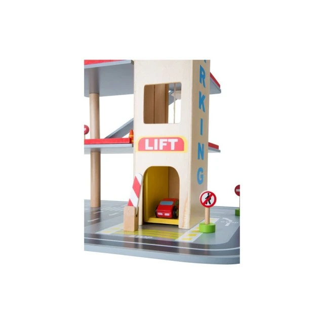 Small Foot γκαράζ στάθμευσης, 3 επίπεδα και πίστα αεροπλάνου