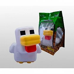 Antistress Minecraft Squishme MEGA μινιατούρα - Κοτόπουλο