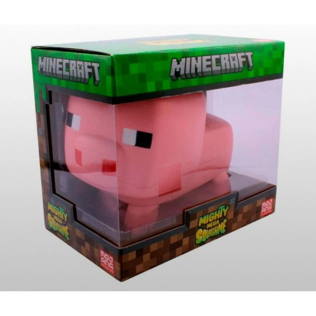 Antistress Minecraft Squishme MIGHTY MEGA μινιατούρα - Γουρουνάκι