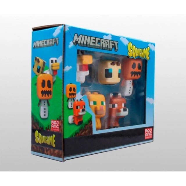 Σετ Antistress Minecraft Squishme Series 3