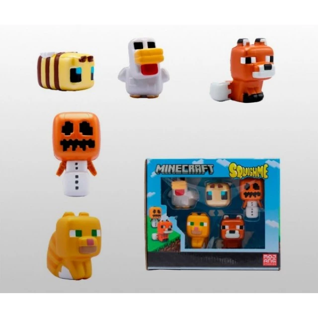 Σετ Antistress Minecraft Squishme Series 3