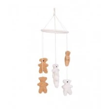 Βρεφικό κρεμαστό στολισμό για παιχνίδι με αρκουδάκια